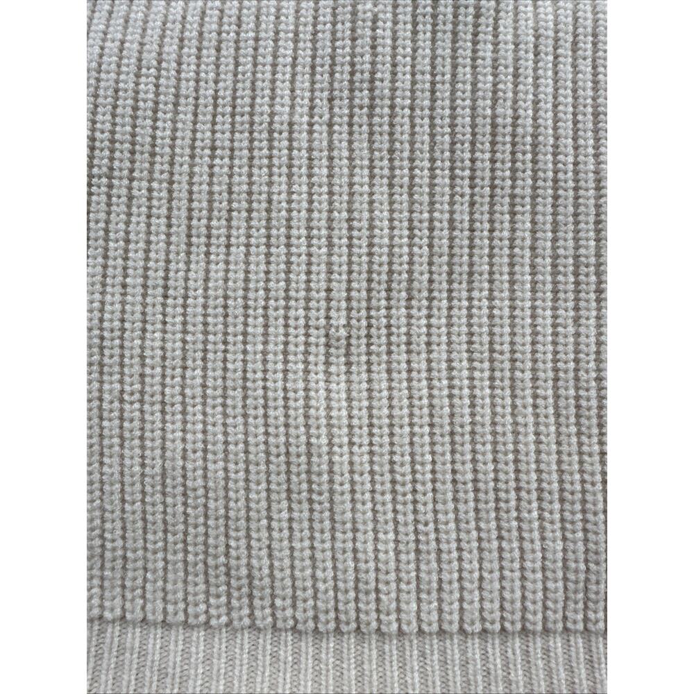 NWT Sincerely Jules Cream Cable Knit Floral Embroidered Tie-Front Vest Sweater S - Picture 12 of 12
